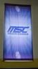 LOT, 13 MID SOUTH CONFERENCE SCHOOL BANNERS, CURRENTLY ON GYM WINDOWS AND WALL, LOURDES, UPPER FLOOR, RM GYM - 11