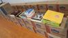 LOT, SEVERAL BOXES OF TEXT BOOKS, MULTIPLE SUBJECTS, FRONT ROW, LOURDES, UPPER FLOOR, RM GYM - 6