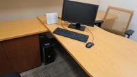 LOT, ALL OFFICE FUNITURE, 6 CHAIRS, 2 DESKS, DELL OPTIPLEX 580 COMPUTER SYSTEM, HUNDLEY, 3RD FLOOR, RM 310/HALL