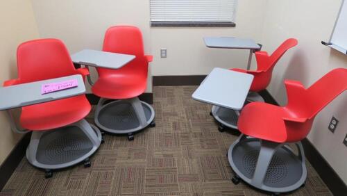 LOT, 4 ROLLING DESK PODS, HUNDLEY, 2ND FLOOR, RM 225