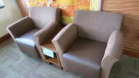 LOT, 4-ARM CHAIRS, 2-SMALL TABLES, HUNDLEY, 1ST FLOOR, RM MATTINGLY READING ROOM