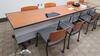 LOT, 2-BOARD ROOM TABLES AND 8 ROLLING CHAIRS, HUNDLEY, 1ST FLOOR, RM 112