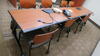 LOT, 2-BOARD ROOM TABLES AND 8 ROLLING CHAIRS, HUNDLEY, 1ST FLOOR, RM 112 - 2