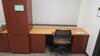 LOT, DESK, DESK CHAIR, TALL CABINET, HUNDLEY, 1ST FLOOR, RM LIBRARY OFFICE HALLWAY