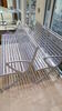 LOT, 2 STEEL OUTDOOR BENCHES, HUNDLEY, 1ST FLOOR, RM ENTRY WAY - 3