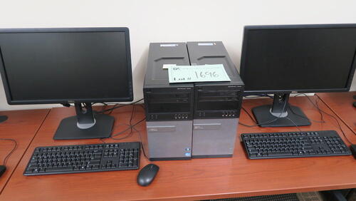 LOT, 2 DELL OPTIPLEX 7010 CORE I5 COMPUTER SYSTEMS WITH KB, MOUSE, LCD MONITOR , HUNDLEY, 1ST FLOOR, RM 120