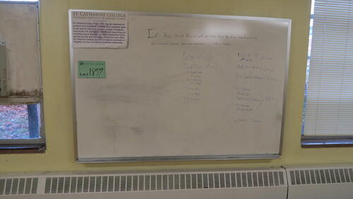 LOT, 3 WHITEBOARDS, LOURDES, LOWER FLOOR, RM LO1