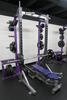 HAMMER STRENGTH BENCH PRESS MACHINE MODEL HDLSTOR-SA/HDLHRL, MAX TRAINING WEIGHT 855 LBS, 2014. , LOURDES HALL, LL FLOOR, RM WEIGHT ROOM