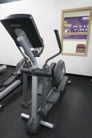 LIFE FITNESS ELIPTICAL MODEL# CLSX WITH IPOD DOCK, 2014. , LOURDES HALL, LL FLOOR, RM WEIGHT ROOM