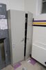 STEEL 2 DOOR STORAGE CABINET., LOURDES HALL, LL FLOOR, RM GIRLS LOCKER ROOM