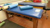 LOT, 3- EXAM TABLES, 2-ROLLING STOOLS, MISC PADS, DUMBELLS AS SHOWN, LOURDES, LL FLOOR, RM TRAING ROOM - 3