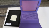 IPAD 32GIG WIFI, A1219, WITH PURPLE KEYBOARD CASE, LOURDES, ML FLOOR, RM DENNIS