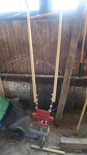 LOT, BIAGIULI AT-30 CULTIVATOR, BARN, LOWER LEVEL FLOOR, RM