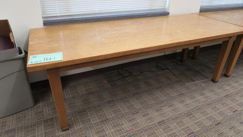 LARGE LIBRARY TABLE, HUNDLEY, 1ST FLOOR, RM LIBRARY OFFICE HALLWAY