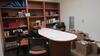 LOT, BOOK CASE, TABLE, CHAIRS, 7-BOXES MISC BOOKS, HUNDLEY, 1ST FLOOR, RM LIBRARY OFFICE HALLWAY