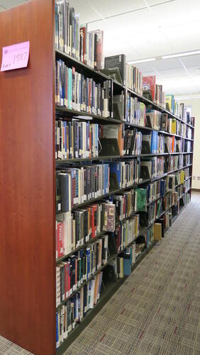 LOT, BOOKS PLUS SHELF, BOOKS CATEGORIZED BY LOC SYSTEM, QB44.A69 THROUGH ZA3075.J33, ASTRONOMY THROUGH INFORMATION RESOURCES, HUNDLEY, 2ND FLOOR, RM WEST