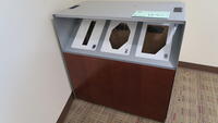 TRASH/RECYCLE RECEPTICLE, HUNDLEY, 1ST FLOOR, RM EAST
