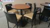 LOT, 3 HI TOP TABLES AND 11 HIGH CHAIRS, SPALDING, LOWER LEVEL FLOOR, RM STUDENT CENTER