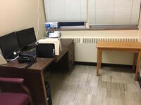 LOT, 1- DESK, 1- SMALL TABLE, 2- SIDE CHAIR, LOURDES, ML FLOOR, RM MAIN HALL