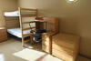 LOT, 3-BUNKABLE BEDS, 3-3DRAWER DRESSERS, 2-STUDENT DESKS WITH BRIDGE & LIGHT, 1-SMALL STUDENT DESK, 3-CHAIRS, 3-2 DOOR WARDROBES, ALTHAIRE, 1ST FLOOR, RM 103 - 2