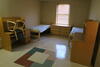 LOT, 4-BUNKABLE BEDS, 4-3DRAWER DRESSERS, 4-STUDENT DESKS WITH BRIDGE & LIGHT, 4-WOODEN CHAIRS, 4-2 DOOR WARDROBES, ALTHAIRE, 3RD FLOOR, RM 309 & 311