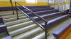 LOT, FOLDING BLEACHERS, GYMNASIUM, WEST WALL, LOURDES, UPPER FLOOR, RM GYM - 4