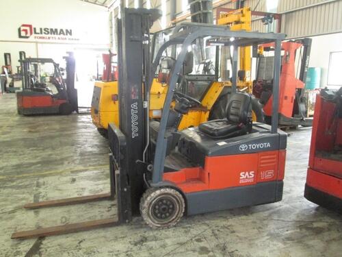 Toyota 7-FBE-15 Electric Forklift Truck (2007)