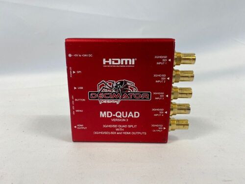 Decimator Design Decimator MD-QUAD