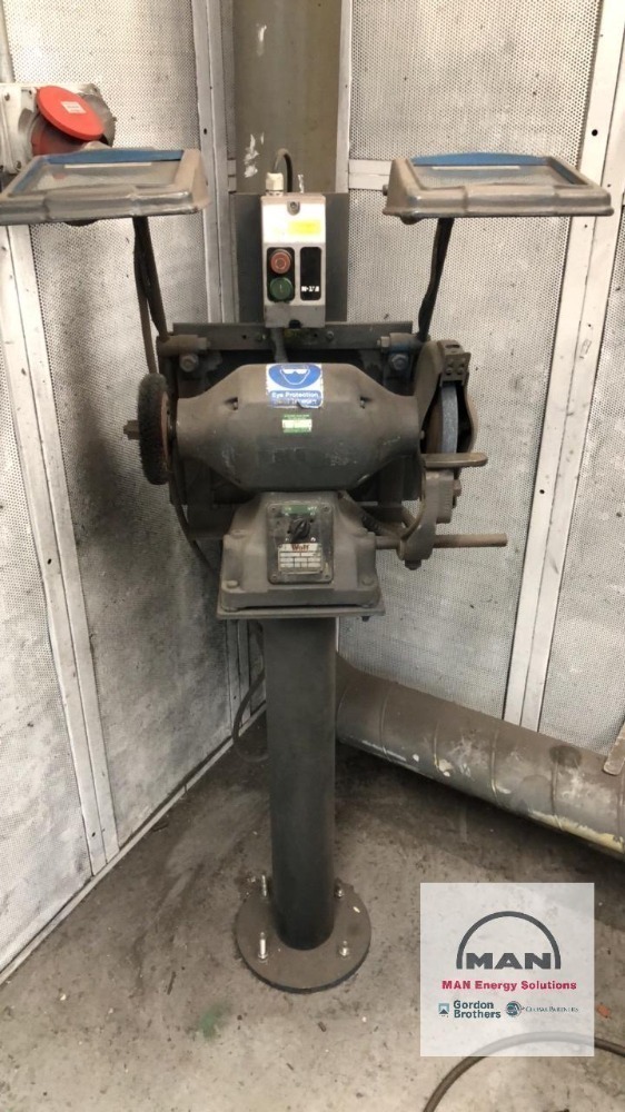 Wolf TG8HJ double end pedestal grinder