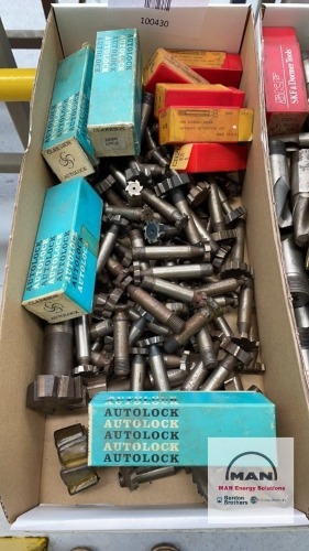 Quantity of various Woodruff cutters