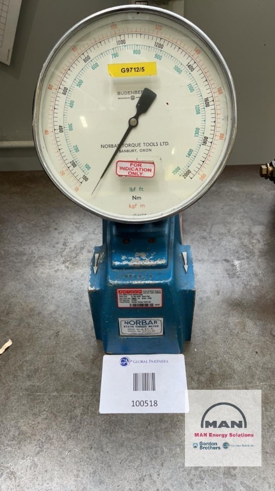 Norbar Static 2000 Torque Meter