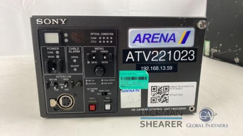 Sony HDCU 2500 camera control unit