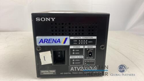 Sony HDFX 200 digital triax to fibre converter