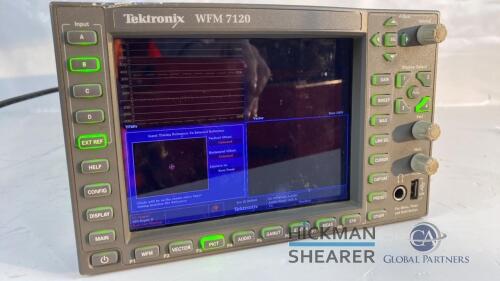 Tekronix WFM 7120 Waveform Monitor