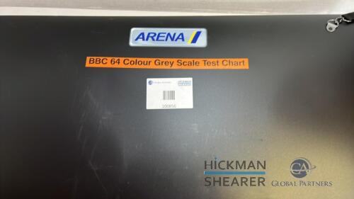 BBC 64 Colour Grey scale test chart