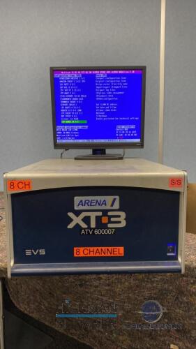 EVS XT3 Production Server 8 Channel