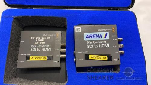Black Magic Mini Converter SDI to HDMI x2