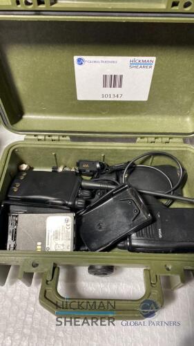 Motorola GP344 Compact walkie-talkies x 2
