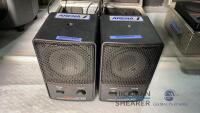 Fostex 6301B Foldback speakers x 2