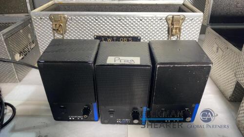 Canford 76-361 Foldback speakers x 3