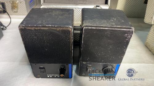 Canford 76-361 Foldback speakers x 2