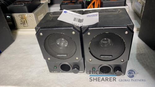 Phil Ade Listenmon Foldback speakers x 2
