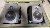 Genelec 6010A Mini monitors x 2