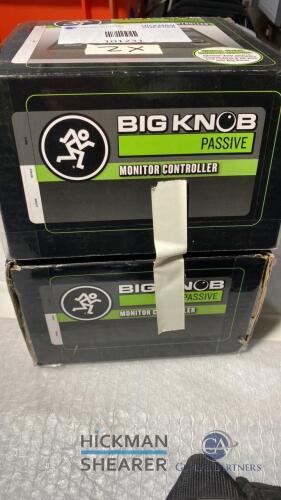 Big Knob Volume controls x 3