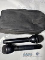 Electrovoice RE50 Reporter stick mics x 4