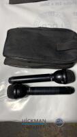 Electrovoice RE50 Reporter stick mics x 4