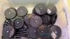 Box of round mic stand bases - 2