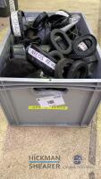 Peltor 2 boxes camera headsets, spares