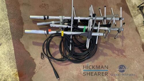 TRS 4 x Yagi aerials