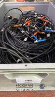 Box of assorted 50ohm RF cable